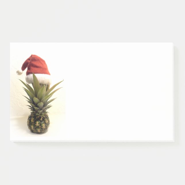 Post-it® Notas post-it de Santa Hat Pineapple Jumbo (Anverso)