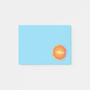 Post-it® Notas Post-it de Sun Hot Yoga