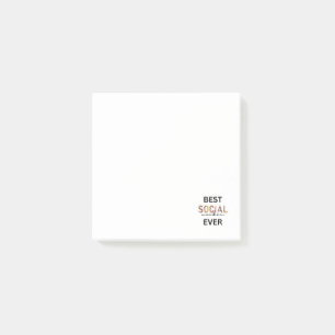 Post-it® Notas post-it de trabajador social