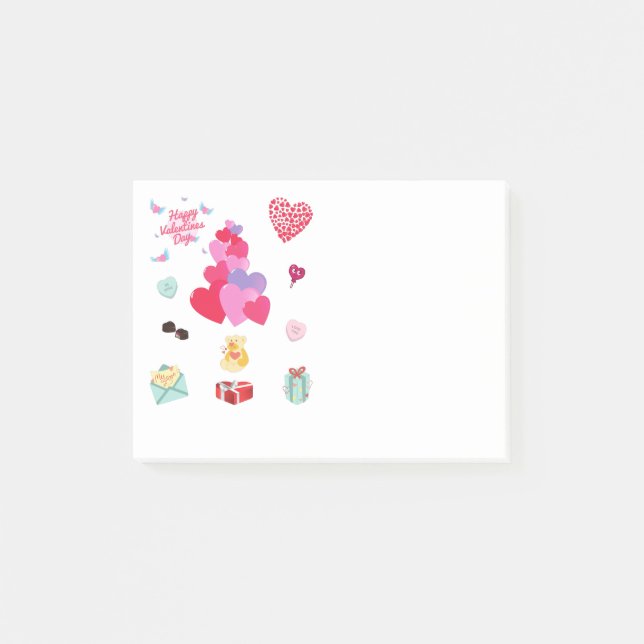 Post-it® Notas post-it de "VALENTINE" (Anverso)