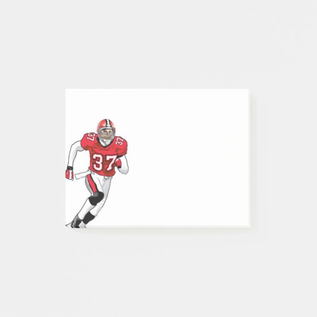 Post-it® Notas Post-it del fútbol (Anverso)