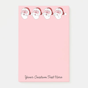 Post-it® Notas post-it del personalizado de Santa Mustaches