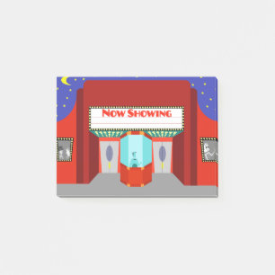 Post-it® Notas Post-It del Teatro de Cine Retro