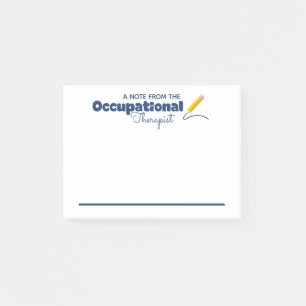 Post-it® Notas post-it del terapeuta ocupacional
