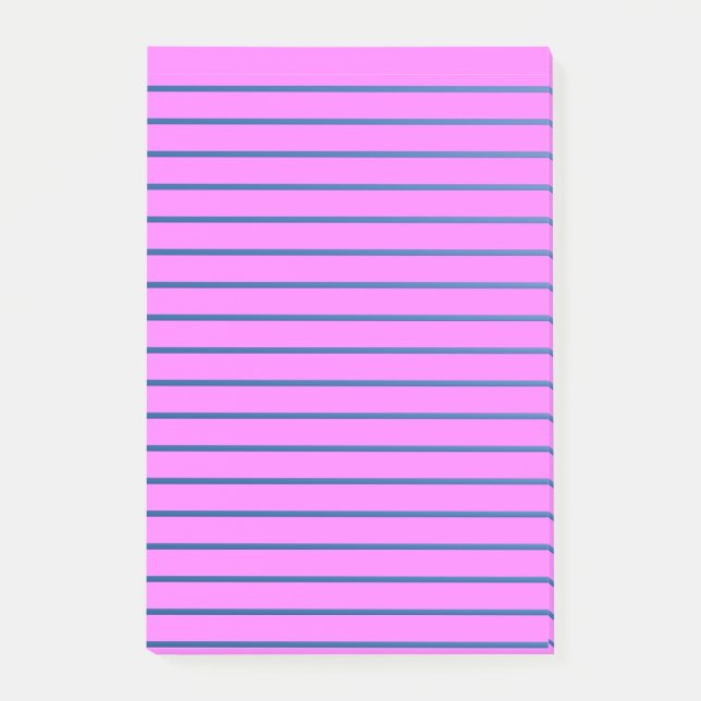 Post-it® Notas Post-it enlazadas rosadas (Anverso)