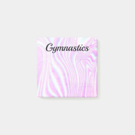 Post-it® Notas post-it - Gimnasia 3" x 3"