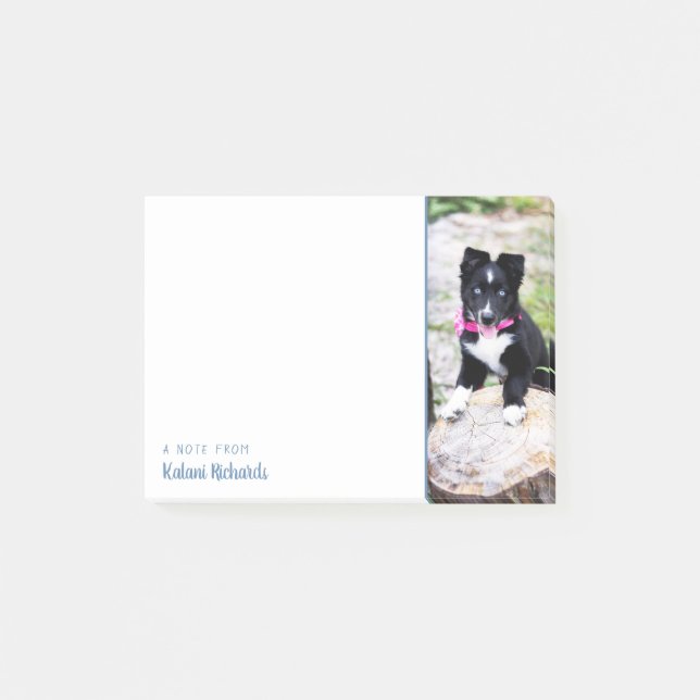 Post-it® Notas Post-it personalizadas de fotografía lateral (Anverso)