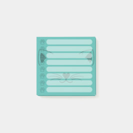 Post-it® Notas Post-it personalizadas de gatos adorables