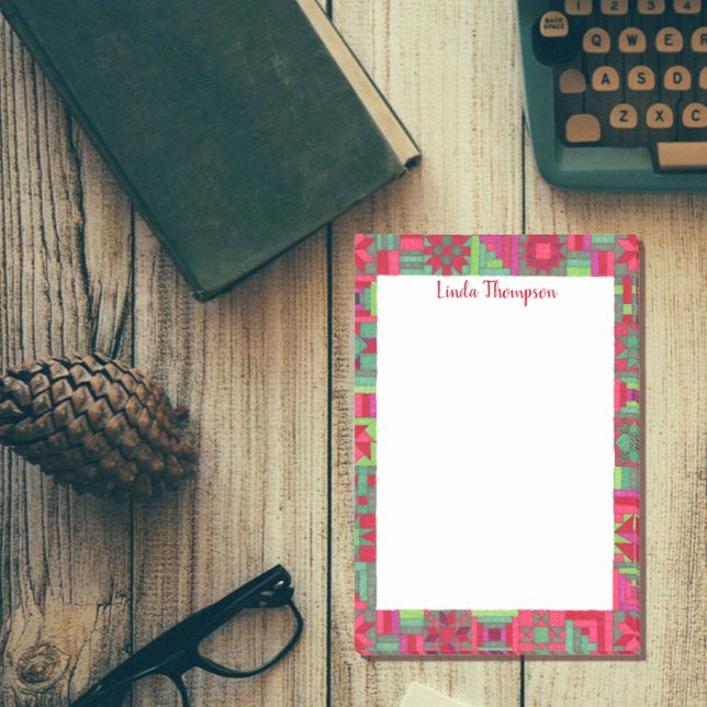 Post-it® Notas Post-it personalizadas de Holiday Quilt (Subido por el creador)