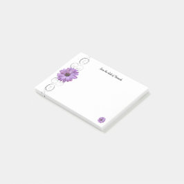 Post-it® Notas post-it personalizadas de Purple Daisy