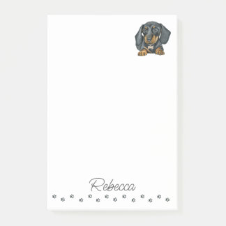 Post-it® Notas post-it personalizadas del perro Dachshund S