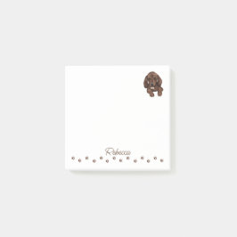Post-it® Notas post-it personalizadas del perro Dachshund S