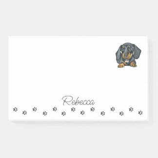Post-it® Notas post-it personalizadas del perro Dachshund S