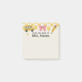 Post-it® Notas post-it personalizadas del profesor