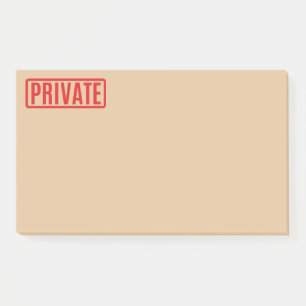 Post-it® Notas Post-it privadas
