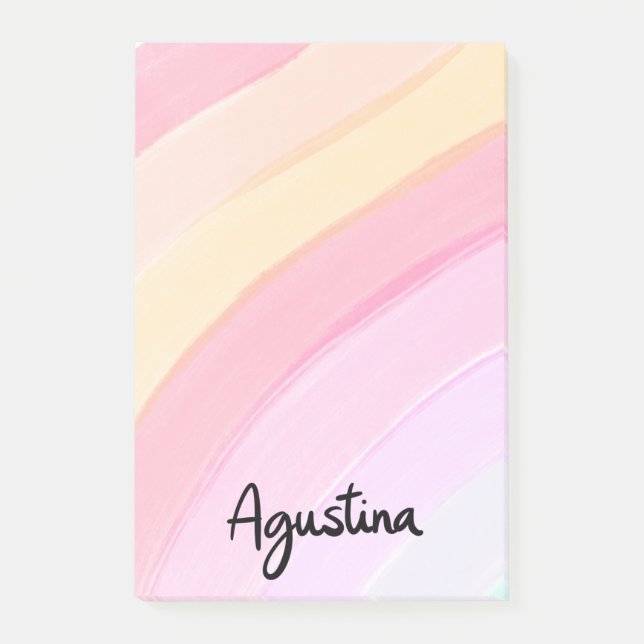 Post-it® Notas Post-it rectangulares de Agustina Arcoiris  (Anverso)