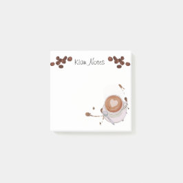 Post-it® Notas post-it sobre el café personalizado