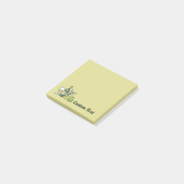 Post-it® Notas Post-it sobre el vino blanco (En perspectiva)
