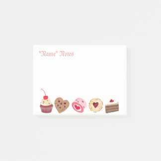 Post-it® Notas post-it sobre pasteles personalizados