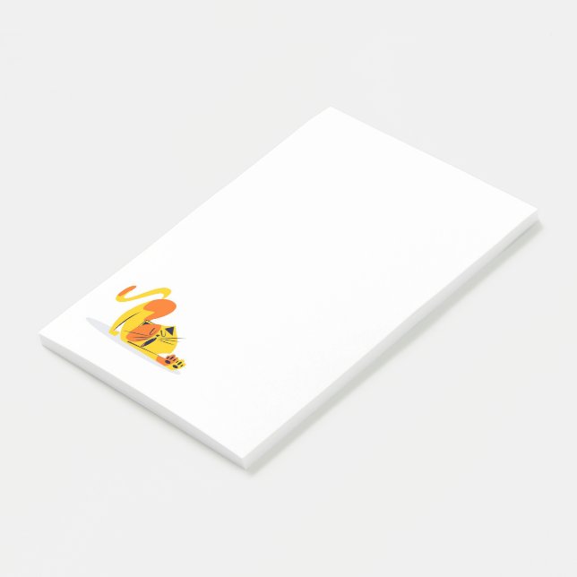 Post-it® Notas posteadas de gato (En perspectiva)