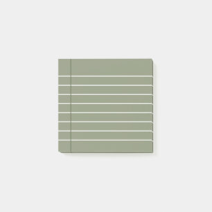 Post-it® Notas posteadas de pagina verde salado