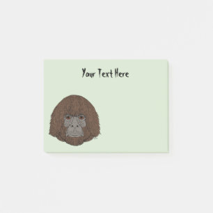Post-it® Notas posteriores a Bigfoot Portrait 2 (Human-Like