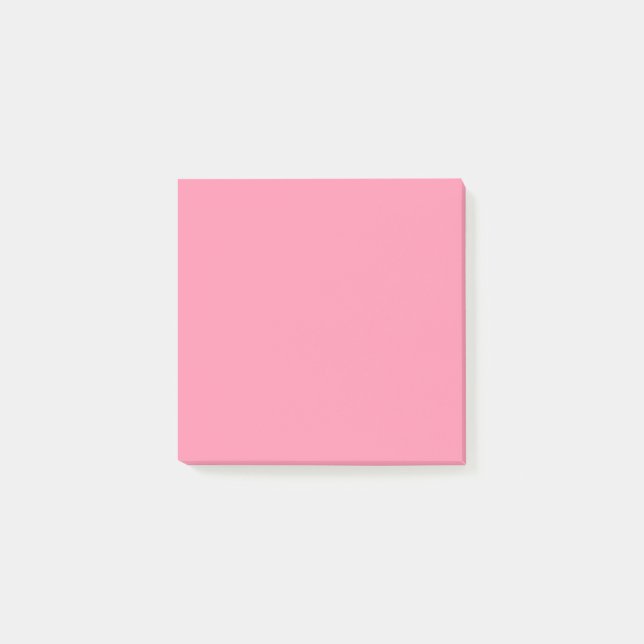 Post-it® Notas posteriores a Flamingo Pink Square (Anverso)
