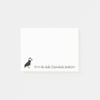 Post-it® Notas posteriores a la personalización de Puffin