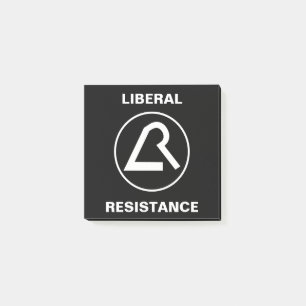Post-it® Notas posteriores a la Resistencia Liberal