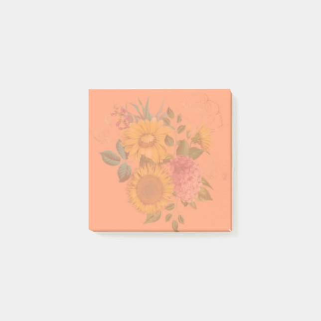 Post-it® Notas posteriores a los días de girasol (Anverso)