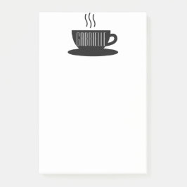 Post-it® Notas posteriores a MONOGRAM COFFEE