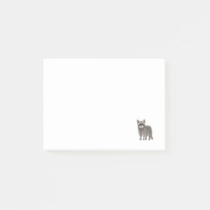 Post-it® Notas posteriores a Racoon