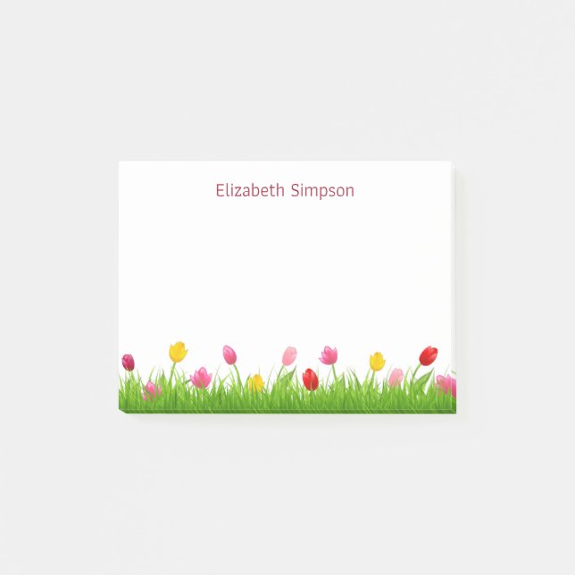 Post-it® Notas posteriores a Tulips (Anverso)