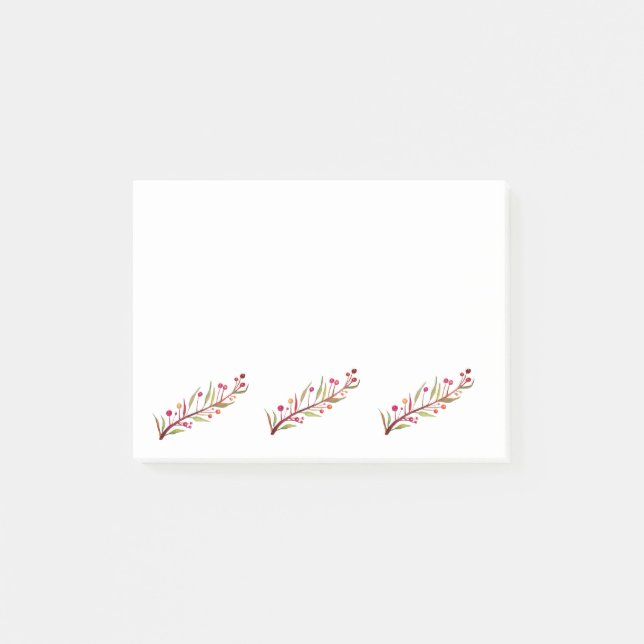 Post-it® Notas posteriores al arte de otoño (Anverso)