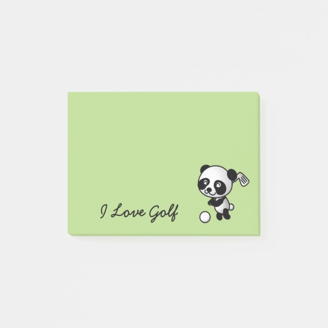 Post-it® Notas posteriores al golf (Anverso)