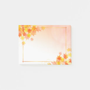 Post-it® Notas posteriores al otoño