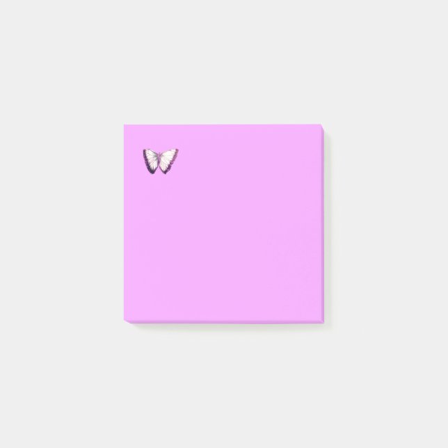 Post-it® Notas posteriores al patrón de mariposa (Anverso)