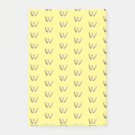 Post-it® Notas posteriores al patrón de mariposa