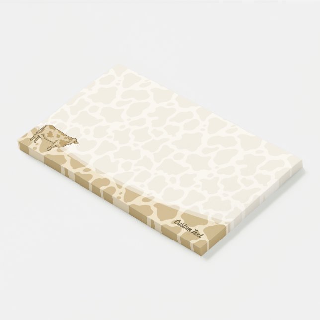 Post-it® Notas posteriores al perfil de vaca (En perspectiva)