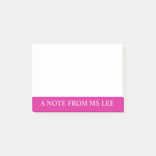 Post-it® Notas posteriores al personalizado (Anverso)