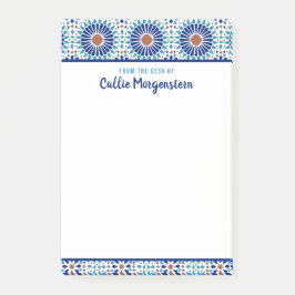 Post-it® Notas posteriores al personalizado del patrón geom