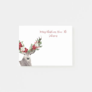 Post-it® Notas posteriores al venado de navidades