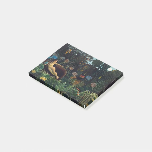 Post-it® Notas posteriores de Henri Rousseau sobre El sueño (En perspectiva)