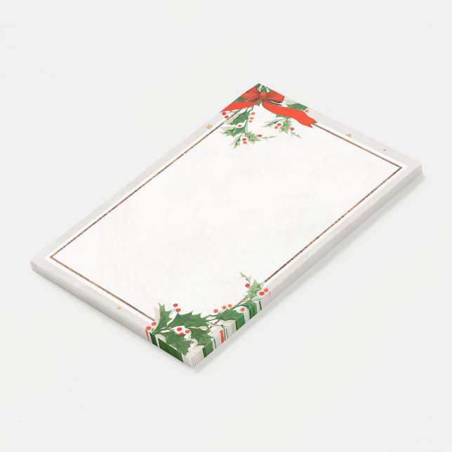 Post-it® Notas posteriores de navidades (En perspectiva)