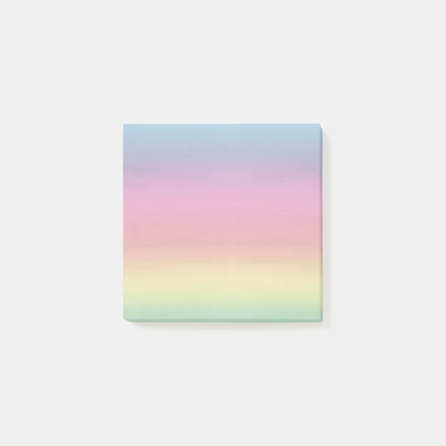 Post-it® Notas Rainbow de 3" x 3" (Anverso)