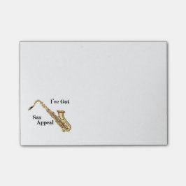 Post-it® Notas saxofónicas