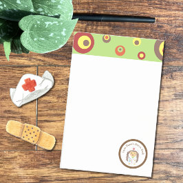 Post-it® Notas sobre el personalizado hedgehog de enfermera