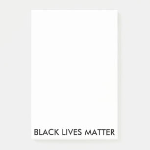 Post-it® Notas sobre la importancia de las vidas negras