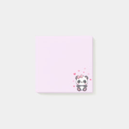 Post-it® Panda Notas Post-It
