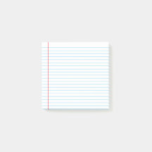 Papel de hoja suelta notas adhesivas